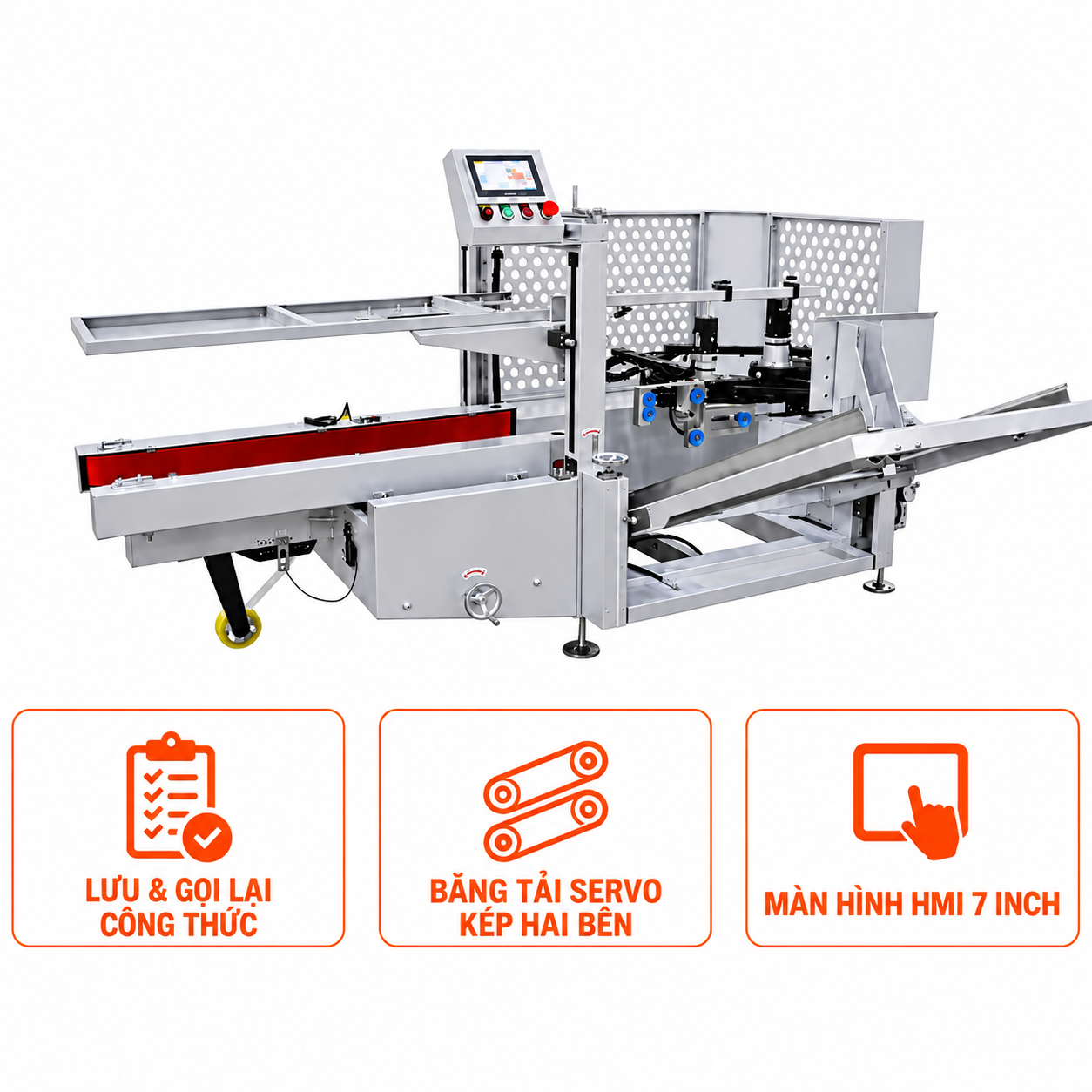 Máy dựng thùng carton servo robot tự động BJK5040H35 - ảnh 3