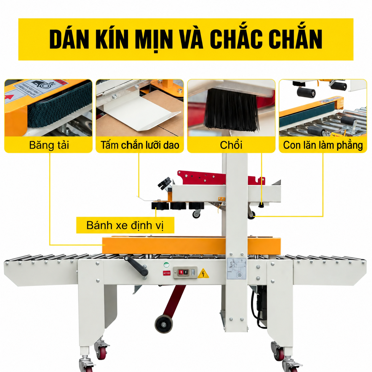 Máy dán thùng carton FXJ-4030 - ảnh 5