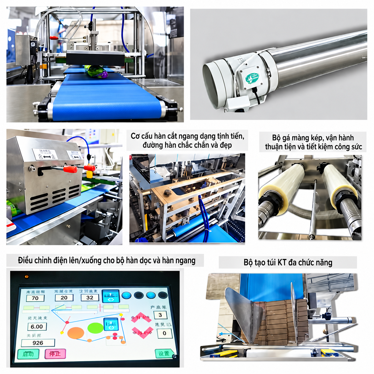 Máy đóng gói rau củ quả SY-680 - ảnh 4